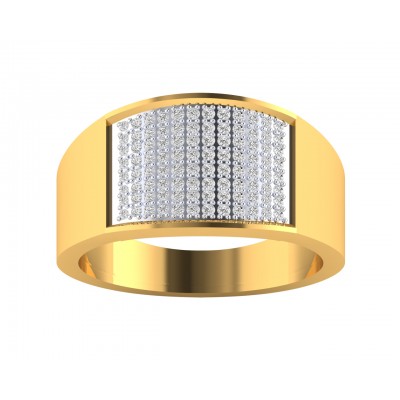 Barry Gents Diamond Ring in Gold